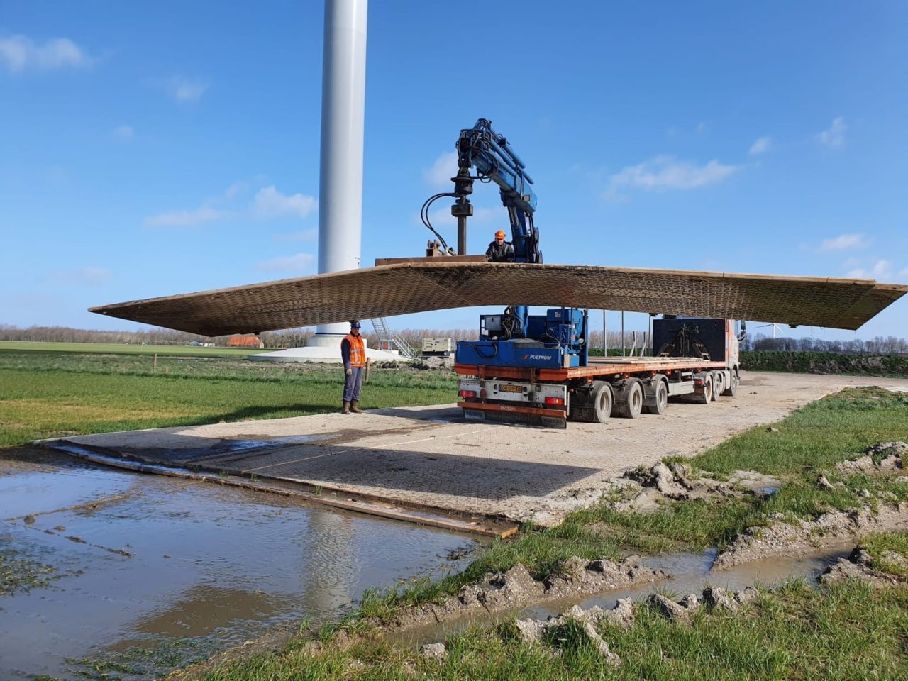 Plaatsen van rijplaten