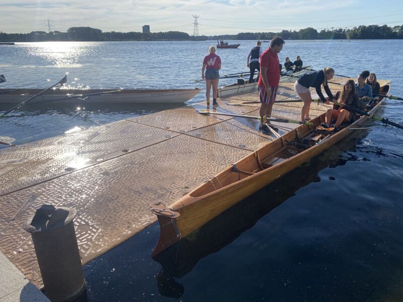 schwimmende Fahrplatten für Veranstaltungen